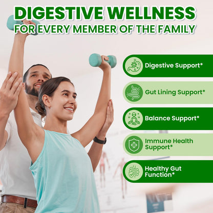 SEPT YAN Gut Health Supplement with Prebiotics, Postbiotics & Probiotics for Digestive Health for Women & Men, 80 Billion CFU Probiotics for Gut and Digestion - PrimeBioHealth - canada supplements