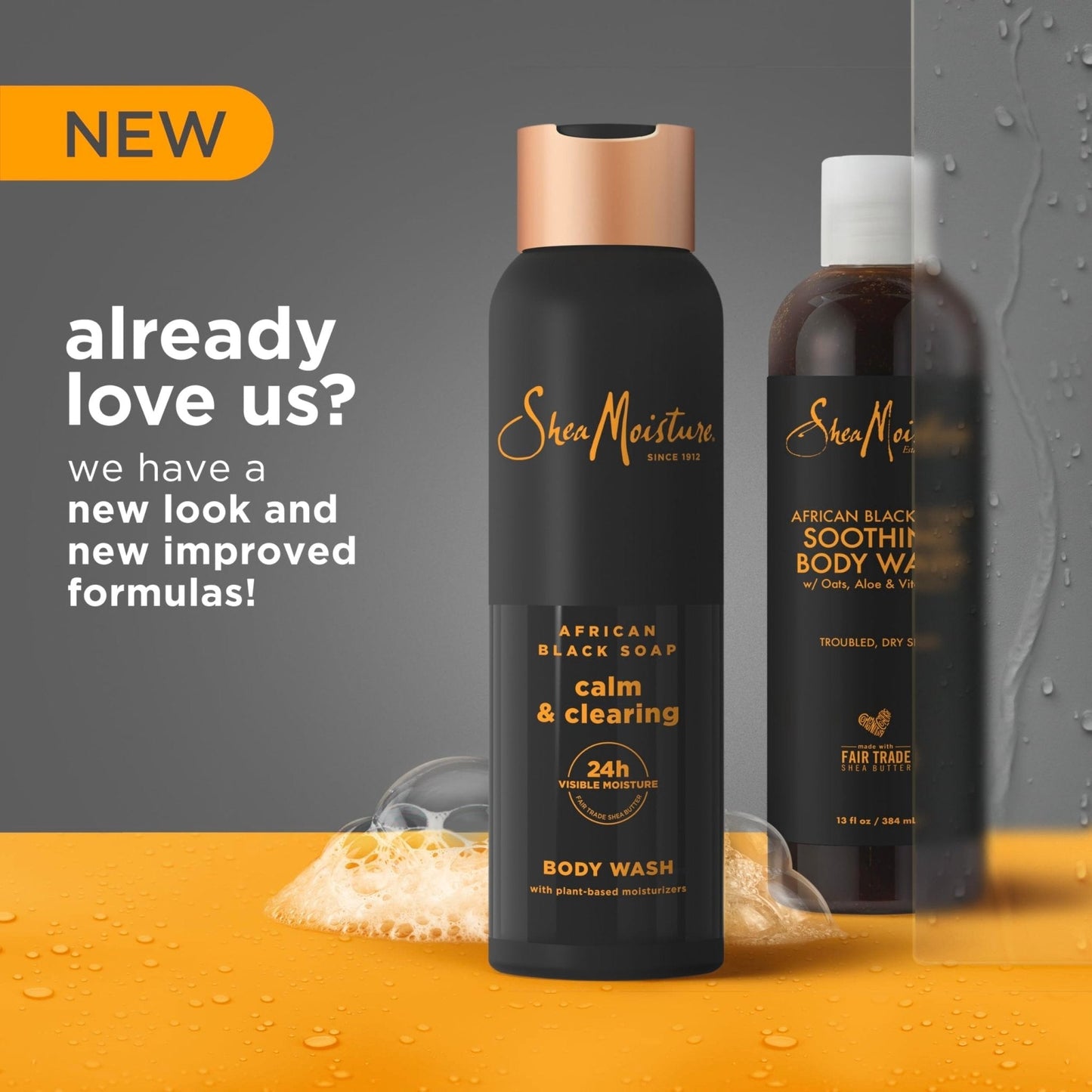 SheaMoisture African Black Soap Body Wash Calm and clearing body wash for 24H Visible Moisture for Healthy, Glowing 18 Oz - PrimeBioHealth - canada supplements
