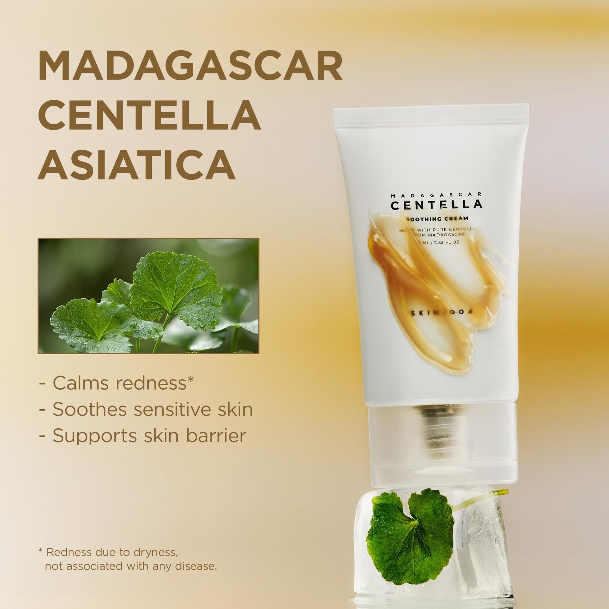SKIN1004 Centella Soothing Cream, Face Moisturizer with Centella Asiatica, Korean Centella Moisturizer Cream for Soothing - PrimeBioHealth - canada supplements
