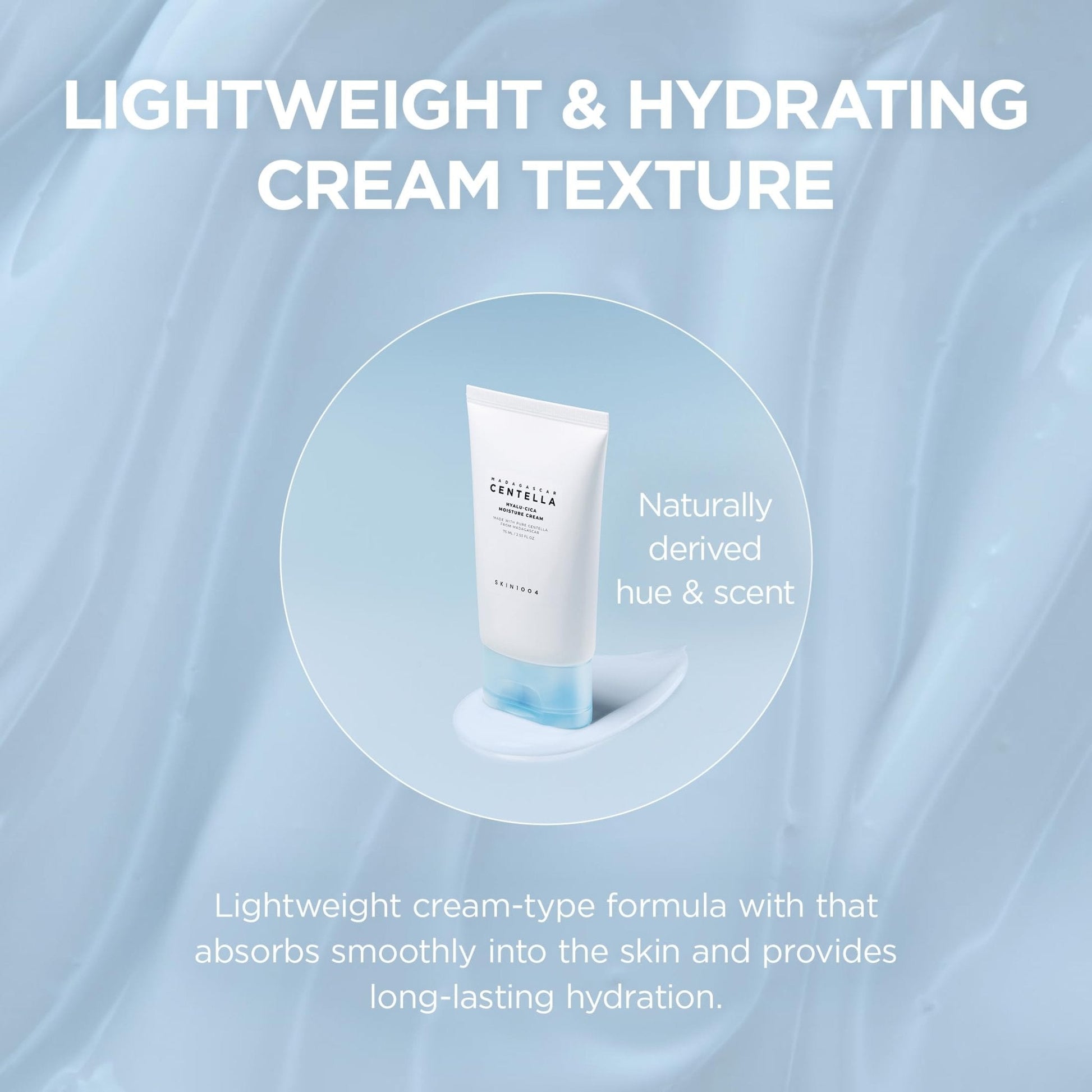 SKIN1004 Hyalu-Cica Moisture Cream, Face Moisturizer with Hyaluronic Acid, Centella Cream for Deep Hydration, Lightweight Nourishing - PrimeBioHealth - canada supplements