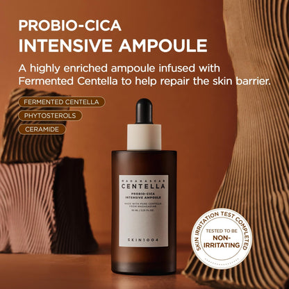SKIN1004 Probio Cica Intensive Ampoule, Centella Serum for Face with Ceramide, Facial Serum for Nourishing & Soothing, Centella Ampoule - PrimeBioHealth - canada supplements