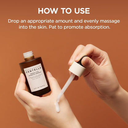 SKIN1004 Probio Cica Intensive Ampoule, Centella Serum for Face with Ceramide, Facial Serum for Nourishing & Soothing, Centella Ampoule - PrimeBioHealth - canada supplements