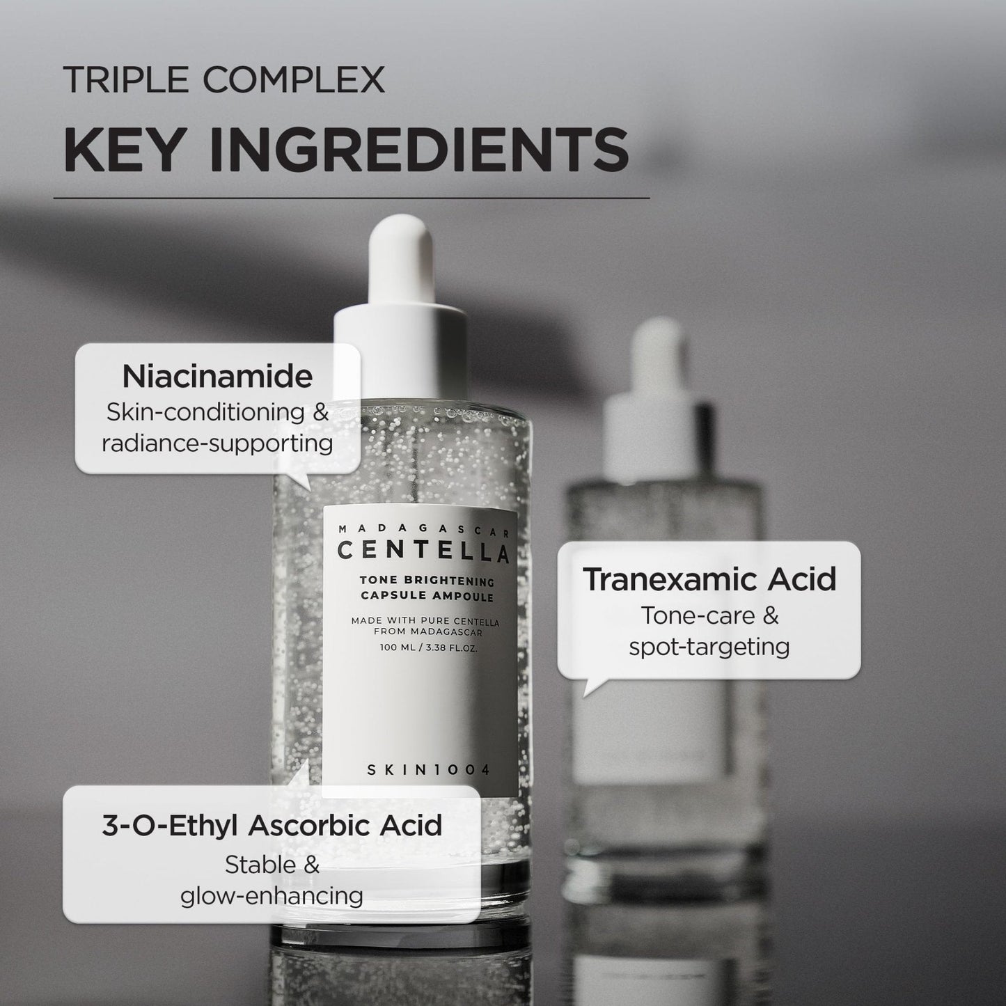 SKIN1004 Tone Balancing Capsule Ampoule, Niacinamide & Centella Serum for Face, Korean Hydrating Facial Serum for Unevne Skin Tone - PrimeBioHealth - canada supplements
