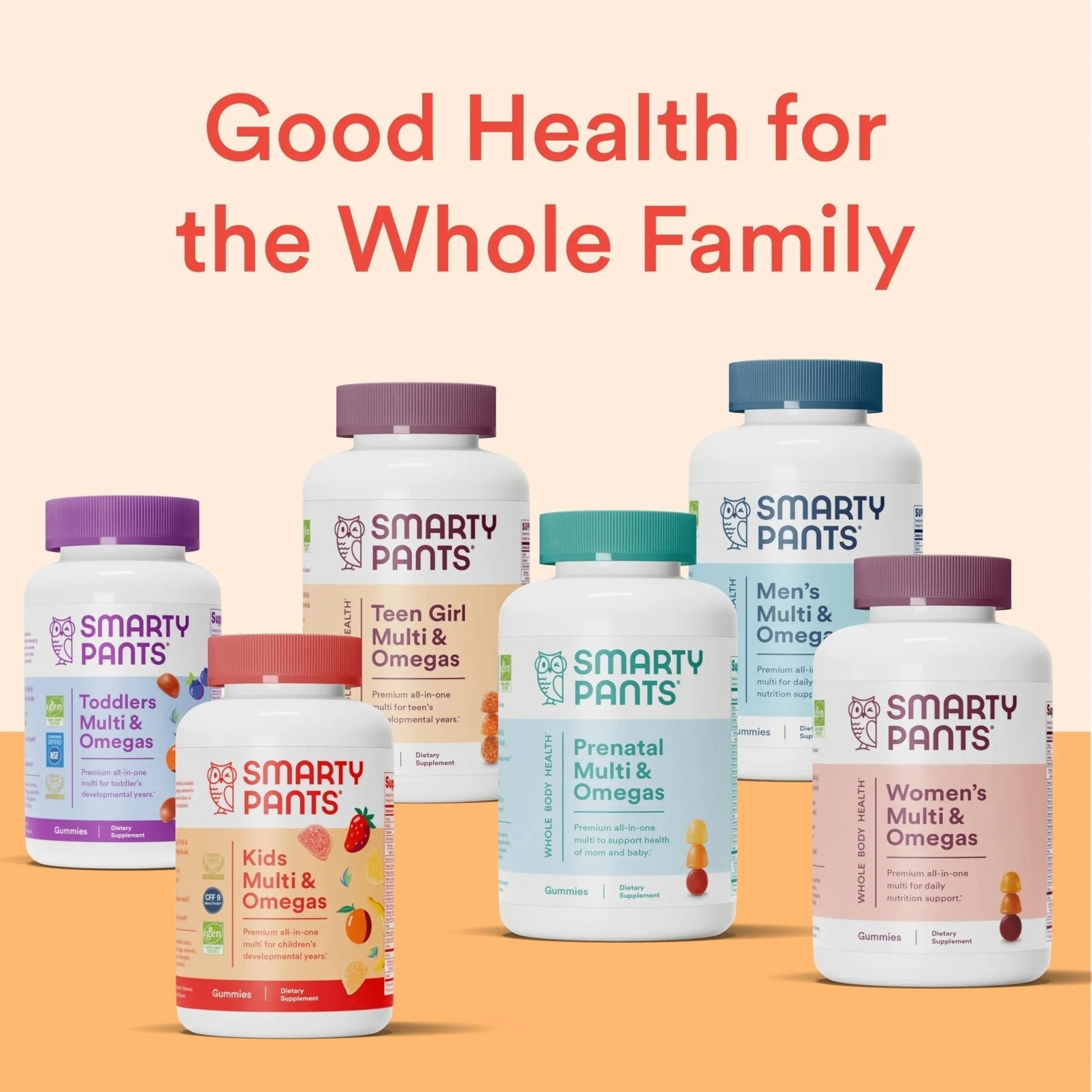 SmartyPants Kids Multivitamin Gummies: Omega 3 Fish Oil (EPA/DHA), Vitamin D3, C, Vitamin B12, B6, A, K & Zinc for Immune Support - PrimeBioHealth - canada supplements