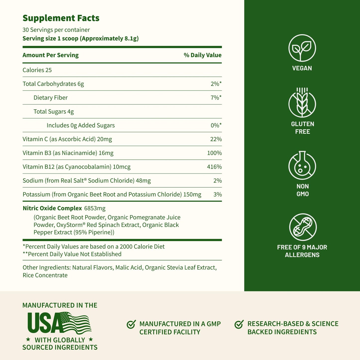 Snap Supplements Organic Beet Root Powder Nitric Oxide Supplement for Men & Women, Red Spinach & Pomegranate, Supports Healthy Energy & Blood Pressure Already - PrimeBioHealth - canada supplements