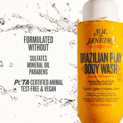 Sol de Janeiro Brazilian Play Moisturizing Shower Cream Gel Body Wash 385mL/13.0 fl oz. - PrimeBioHealth - canada supplements