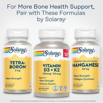 SOLARAY Vitamin D3 K2 - Bone Health and Immune Support Supplement - With 5000 IU Vitamin D as Vit D3 and 50 mcg Vitamin K2 as Menoquinone MK7, Made Without Soy, 60-Day Guarantee, 120 Serv, 120 VegCaps - PrimeBioHealth - canada supplements