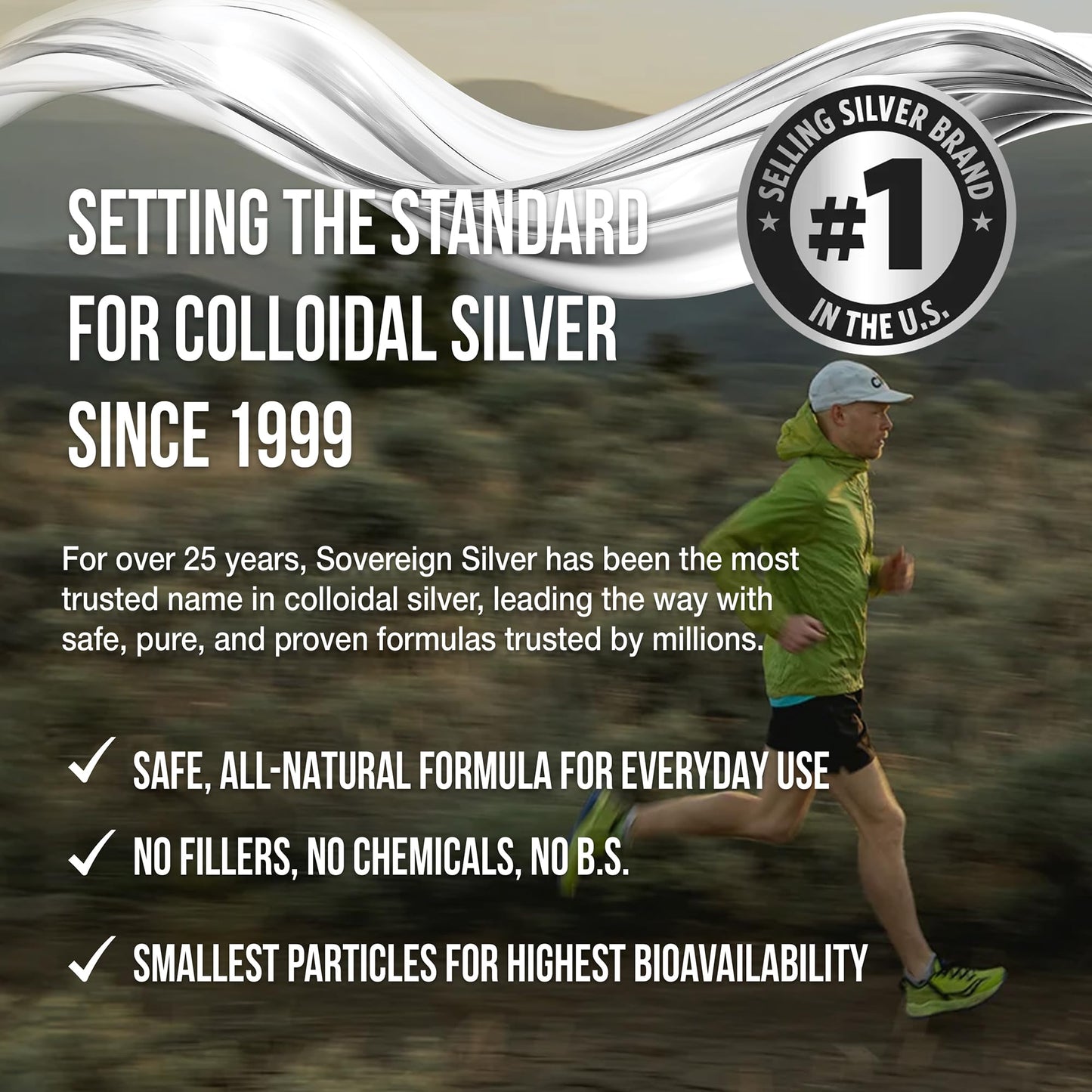 Sovereign Silver Immune Support - Colloidal Silver, Bio-Active Silver Hydrosol, 10 ppm, Liquid Dropper, 4 Fl Oz, (118 mL) - PrimeBioHealth - canada supplements