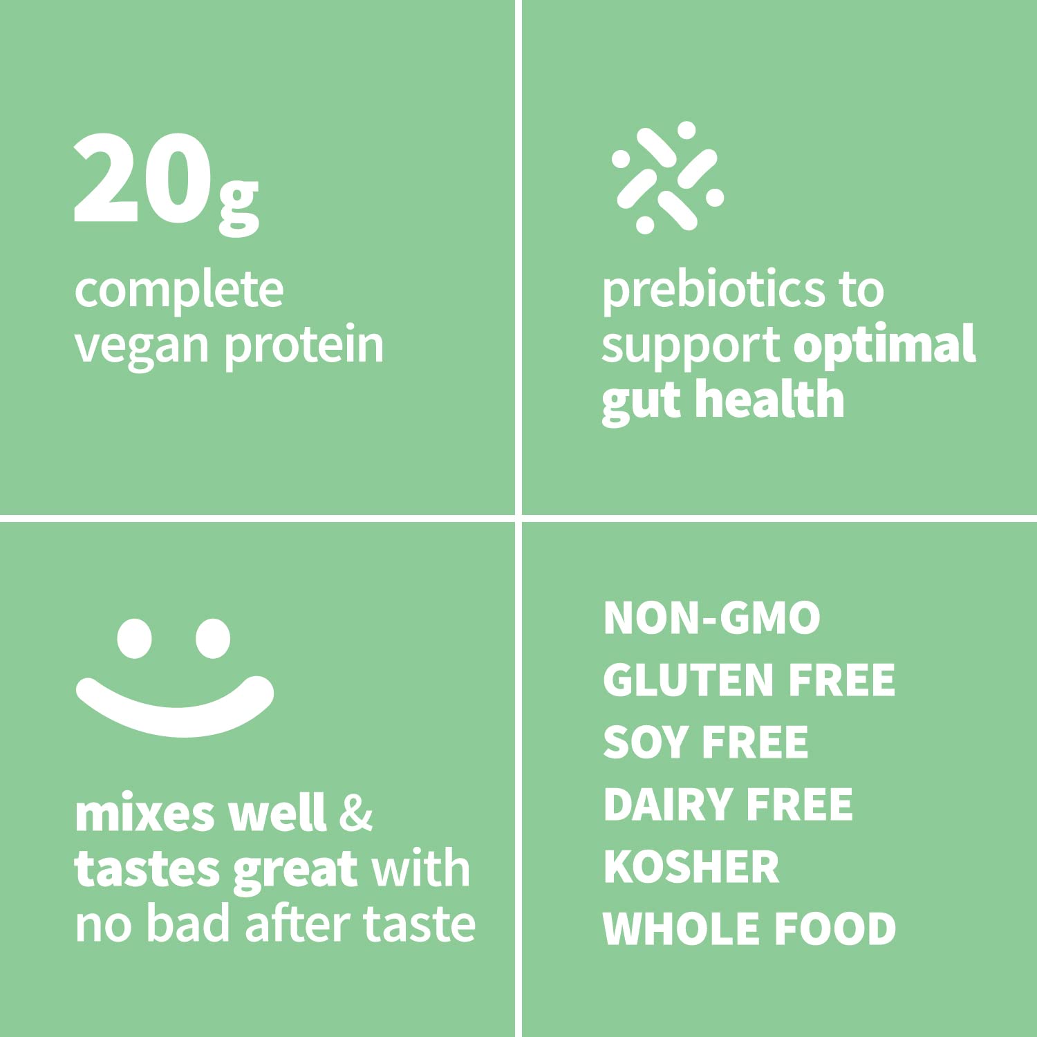 Sprout Living Epic Protein, Plant Based Protein & Superfoods Powder, Vanilla Lucuma Powder | 20 Grams Organic Protein Powder, Vegan, Non Dairy, Non-GMO, Gluten Free, Low Sugar (1 Pound, 12 Servings) - PrimeBioHealth - canada supplements
