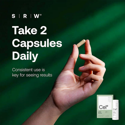 SRW Cel Essential | Wellness Supplement for Healthy Aging and Longevity | Supports Energy, Mental Performance + Muscle Health | 17 Vitamins & Minerals | Suitable for All Ages | 60 Capsules - PrimeBioHealth - canada supplements