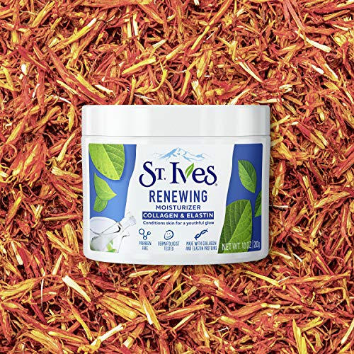 St. Ives Face Moisturizer Cream, Collagen and Elastin, Renewing Facial Moisturizer for Women, Paraben Free - PrimeBioHealth - canada supplements