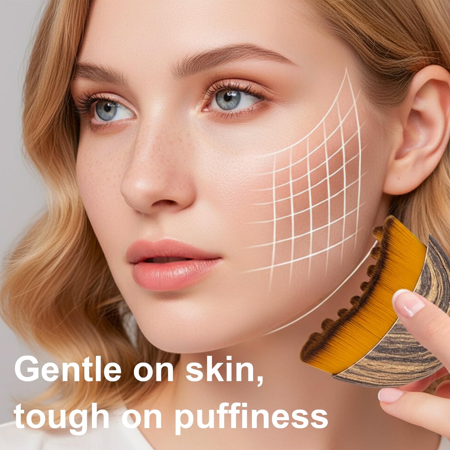 Stainless Steel Gua Sha Tool & Lymphatic Drainage Face Brush Set, TWPER Facial Massage Kit for Jawline Sculpting - PrimeBioHealth - canada supplements