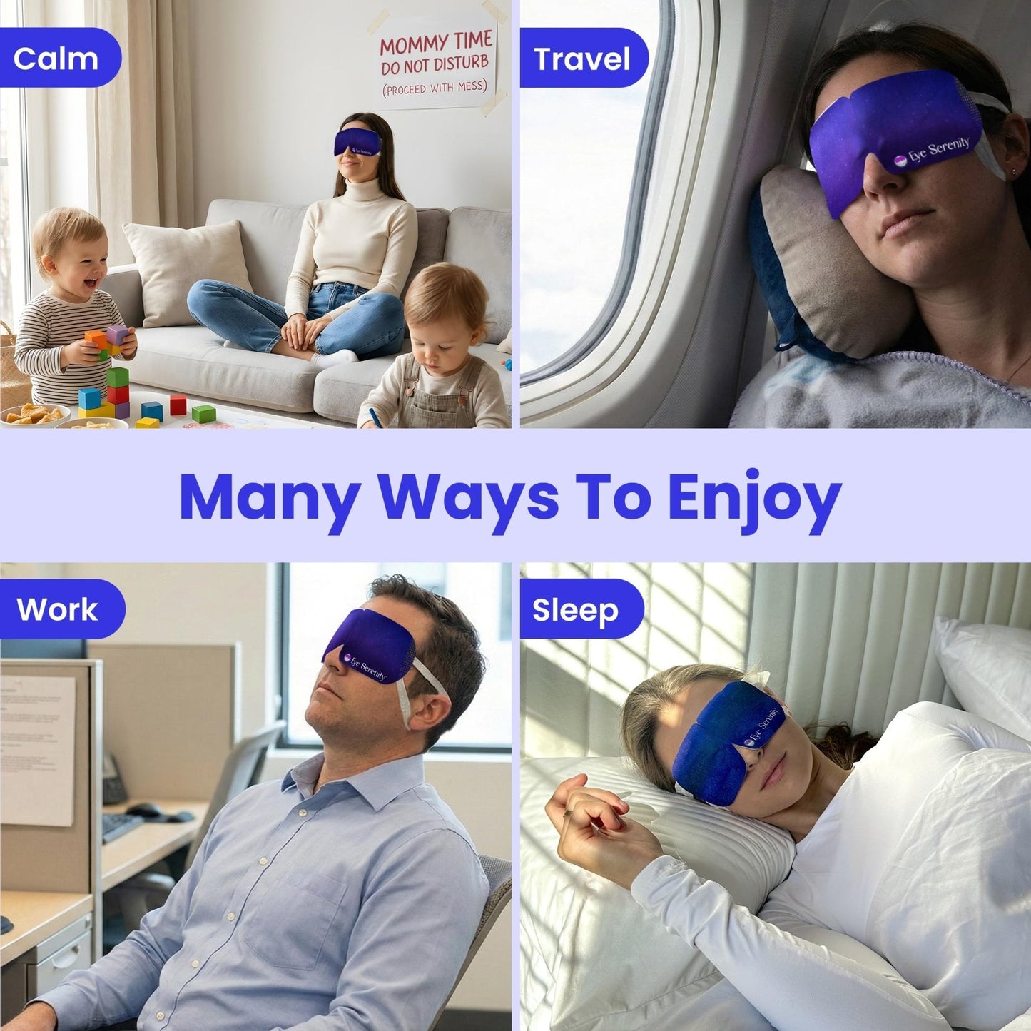Steam Eye Mask, Self Heating Warm Compress for Dry Eyes I Heated Fast Relief for Stye, Puffy Sensitive Eyes, Moist Heat, Easter Basket Stuffers - PrimeBioHealth - canada supplements