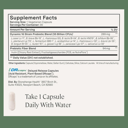 Stonehenge Health Dynamic Biotics+ for Women + Dynamic Biotics Probiotics Bundle Supplements to Support Digestive & Feminine Health - PrimeBioHealth - canada supplements
