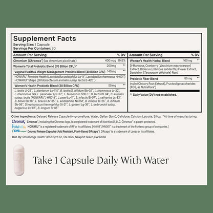 Stonehenge Health Dynamic Biotics+ for Women + Dynamic Biotics Probiotics Bundle Supplements to Support Digestive & Feminine Health - PrimeBioHealth - canada supplements