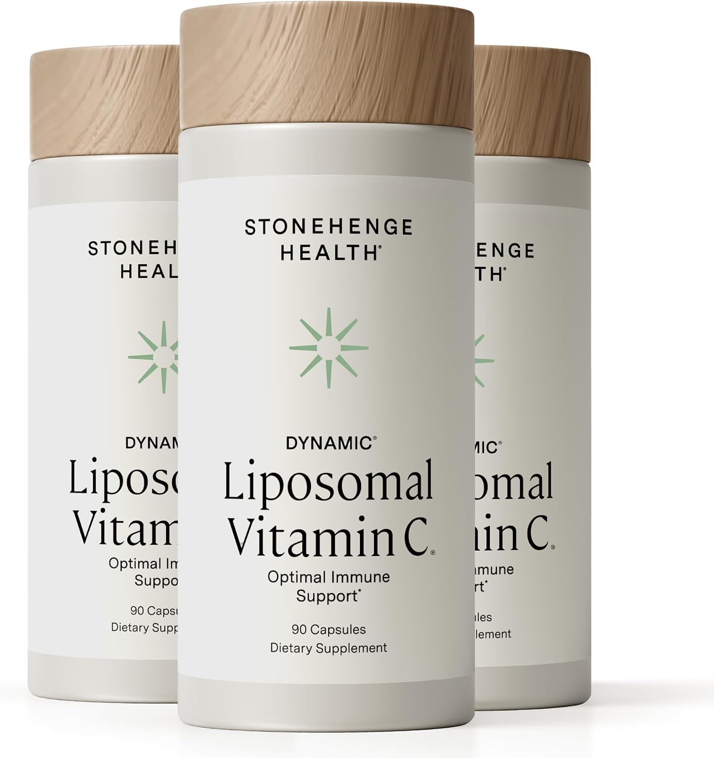Stonehenge Health Dynamic Liposomal Vitamin C 1500mg - 90 Capsules - Advanced Formula - Phospholipids sourced from Non-GMO Sunflower, Supports Healthy Immune System (Pack of 3) - PrimeBioHealth - canada supplements