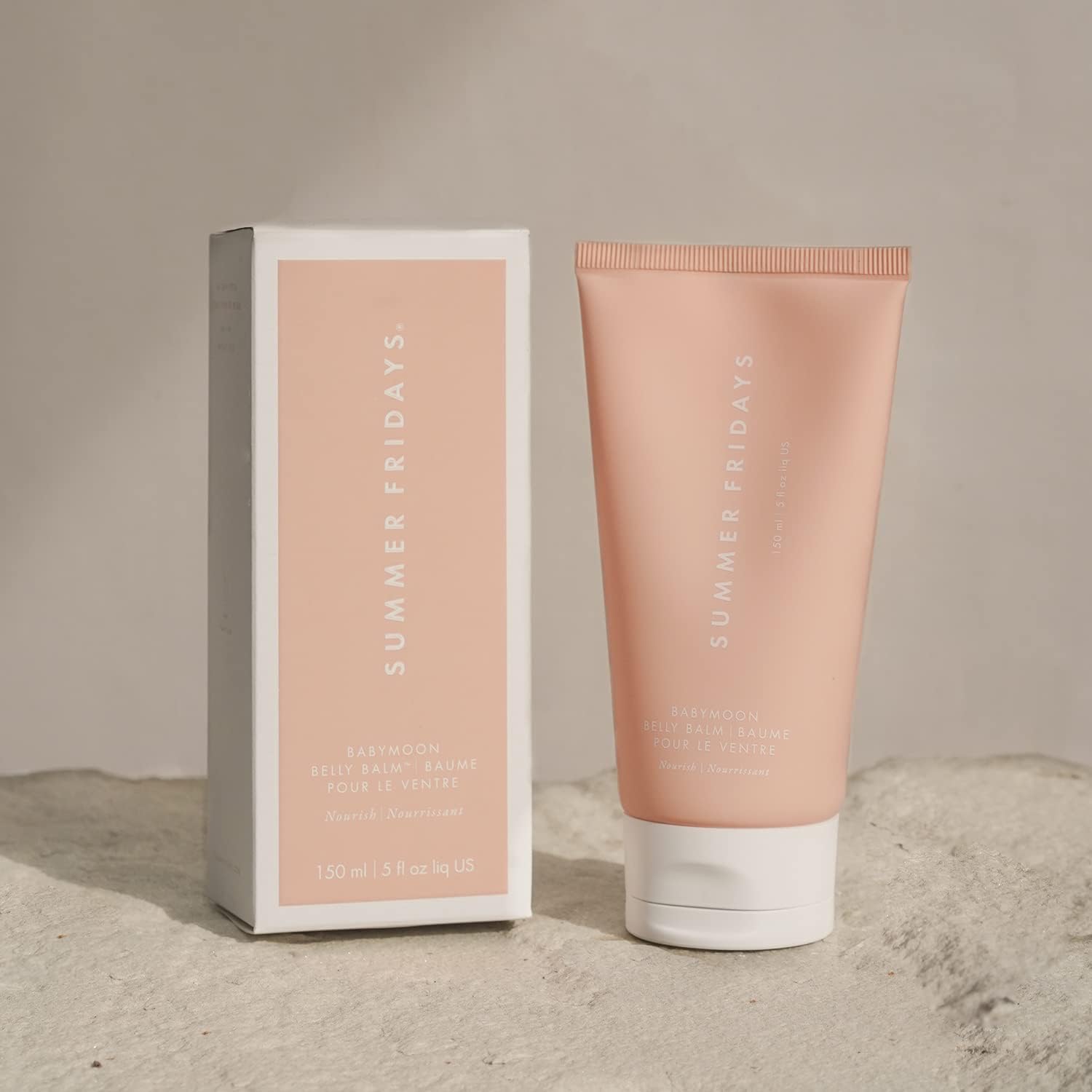 Summer Fridays Babymoon Belly Balm - Nourishing Balm + Body Moisturizer Enriched with Calendula Oil + Vitamin E to Help Reduce - PrimeBioHealth - canada supplements
