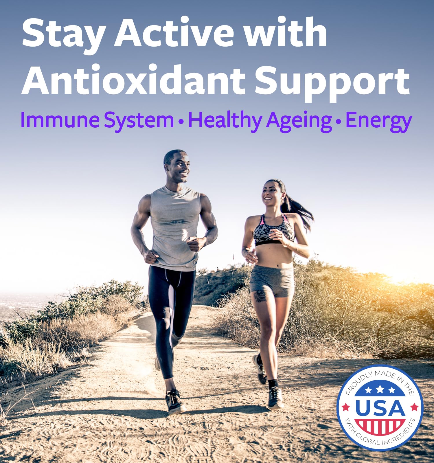 Super Antioxidants Supplement for Women & Men - High Potency Herbal & Fruit Blend with Acai, Goji, Pomegranate, Elderberry & Resveratrol for Skin Care & Immune Support - Vegan & Non-GMO - 60 Capsules - PrimeBioHealth - canada supplements