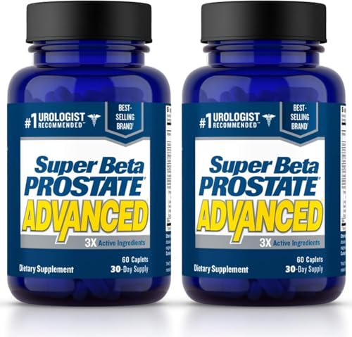 SUPER BETA PROSTATE Advanced – Promote Sleep, Support Bladder Emptying. Prostate Support Supplement for Men's Health with Beta Sitosterol - PrimeBioHealth - canada supplements