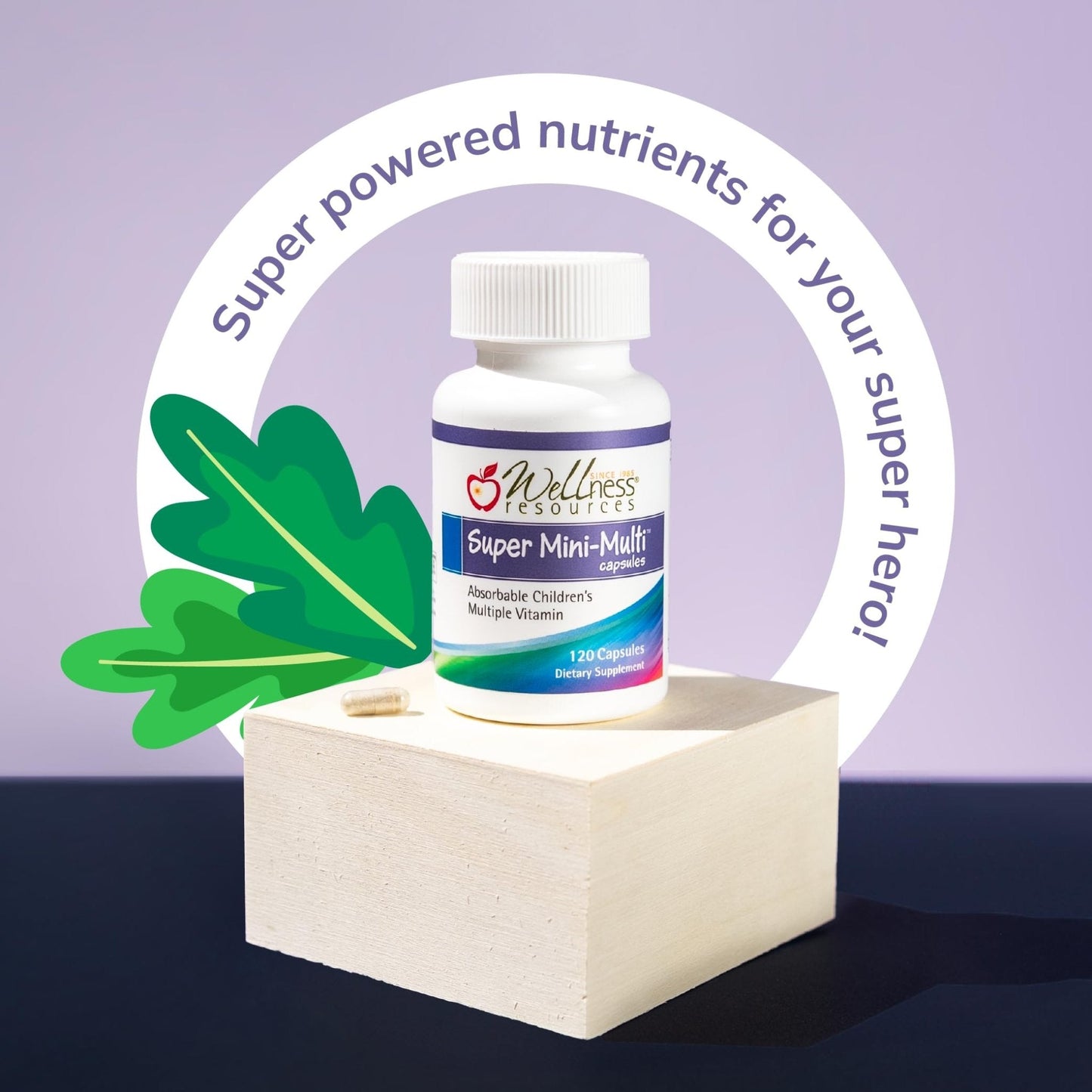 Super Mini-Multi - Children's Multivitamin Swallowable Capsules with Methyl Folate, Methyl B12 and Coenzyme B Vitamins for Growth - PrimeBioHealth - canada supplements