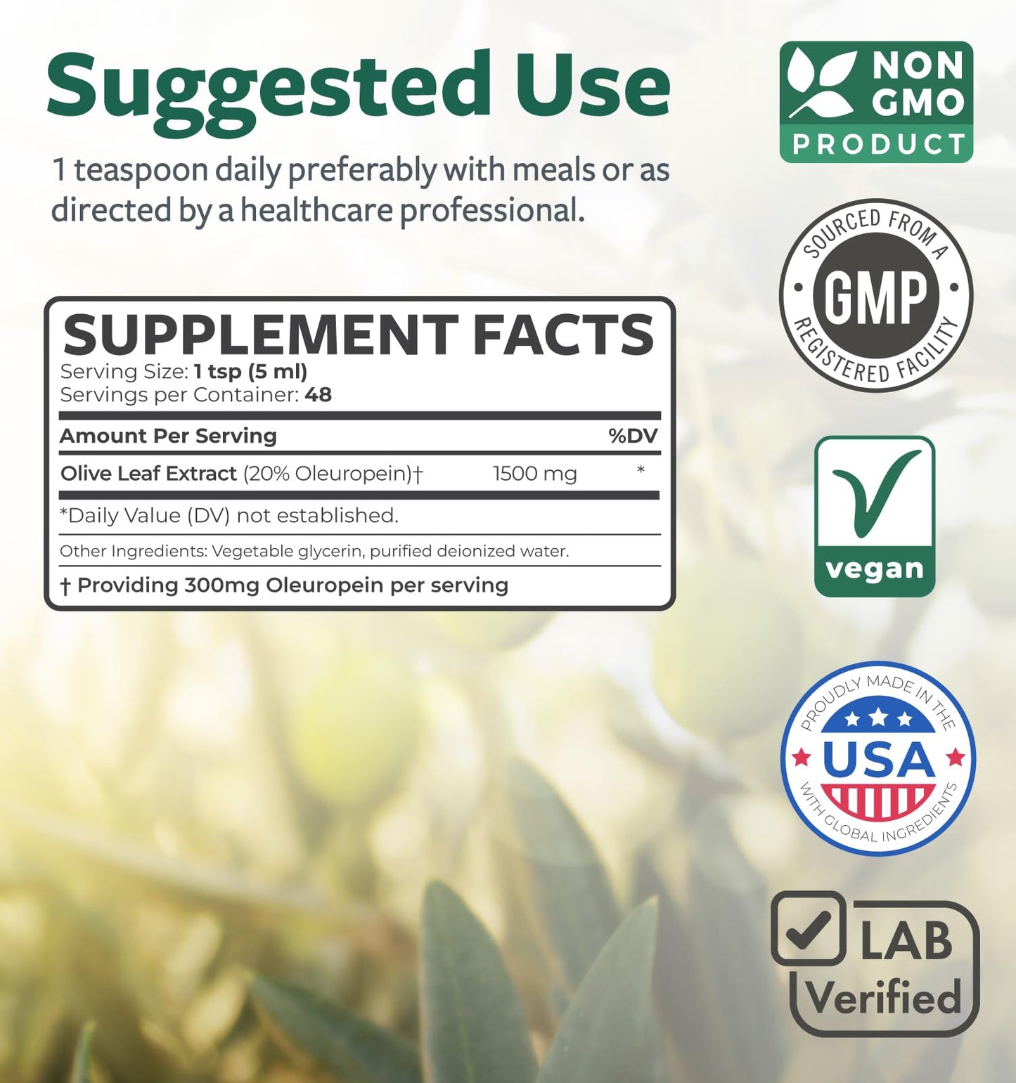Super Strength Olive Leaf Extract Capsules - Vegan Non-GMO 750mg Olive Extract with 20% Oleuropein Antioxidant Supplement for Immunity Skin and Heart Health Support - Made in The USA (2 Month Supply) - PrimeBioHealth - canada supplements