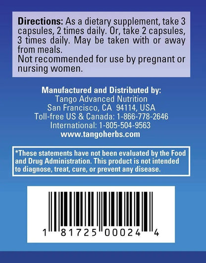 Tango FloControl Natural Bladder Support Supplement Promotes Healthy Bladder Control and Comfort (180 Vegetarian Capsules) - PrimeBioHealth - canada supplements