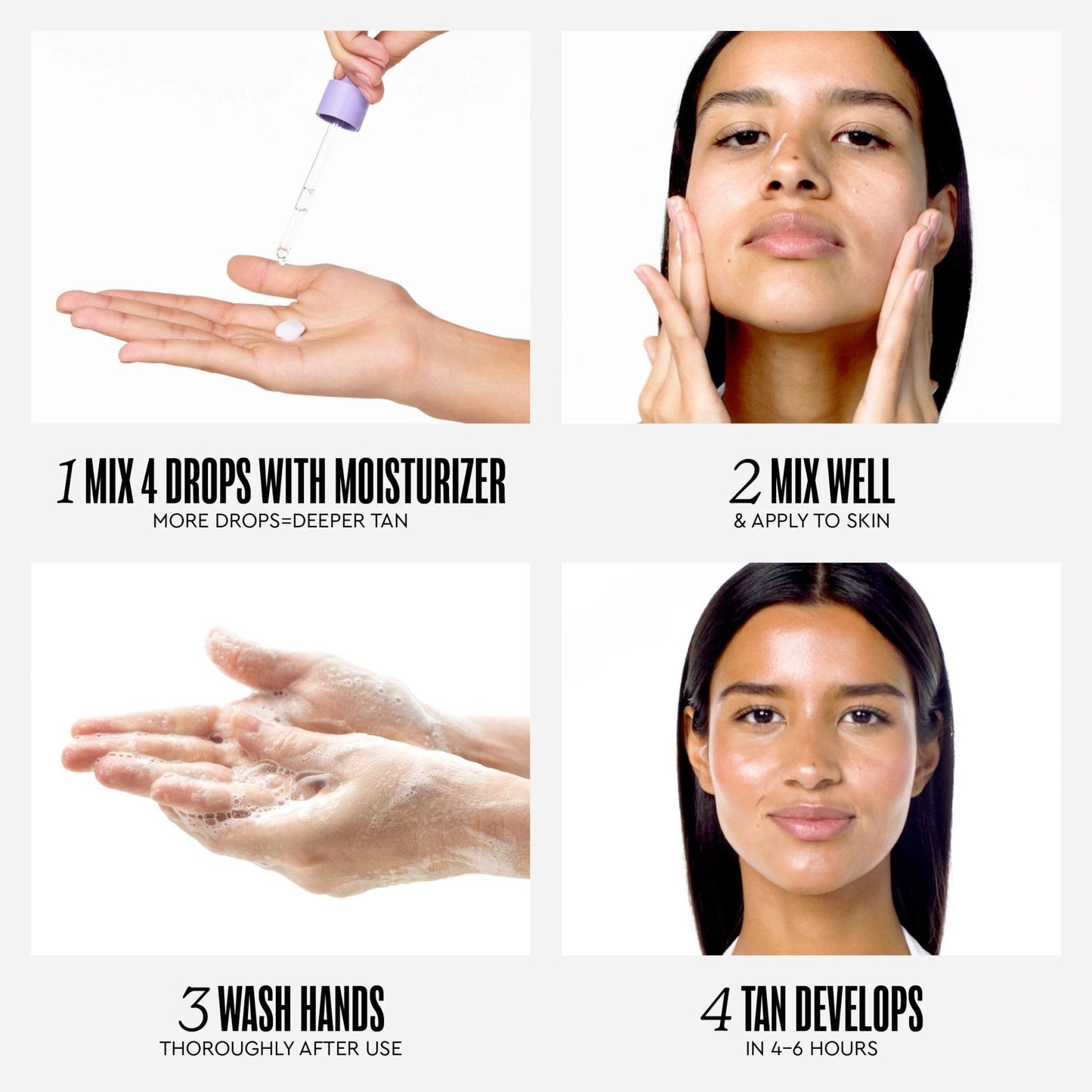 Tanologist Dark Self Tan Drops, Streak-Free Body & Face Tanning Drops, No Fake Tan Smell - PrimeBioHealth - canada supplements