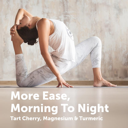 Tart Cherry+ with Magnesium Glycinate & 95% Turmeric Curcumin, 300 Softgels | Made with Black Seed Oil | Tart Cherry Extract Supplement | 3-in-1 Herbal & Mineral Complex | Non-GMO, Gluten Free - PrimeBioHealth - canada supplements