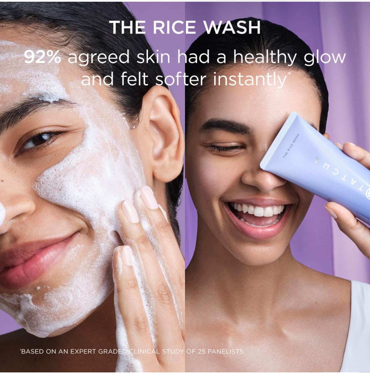 TATCHA The Rice Wash | Soft Cream Facial Cleanser Washes Away Buildup Without Stripping Skin For A Soft, Luminous Complexion | 4 oz - PrimeBioHealth - canada supplements
