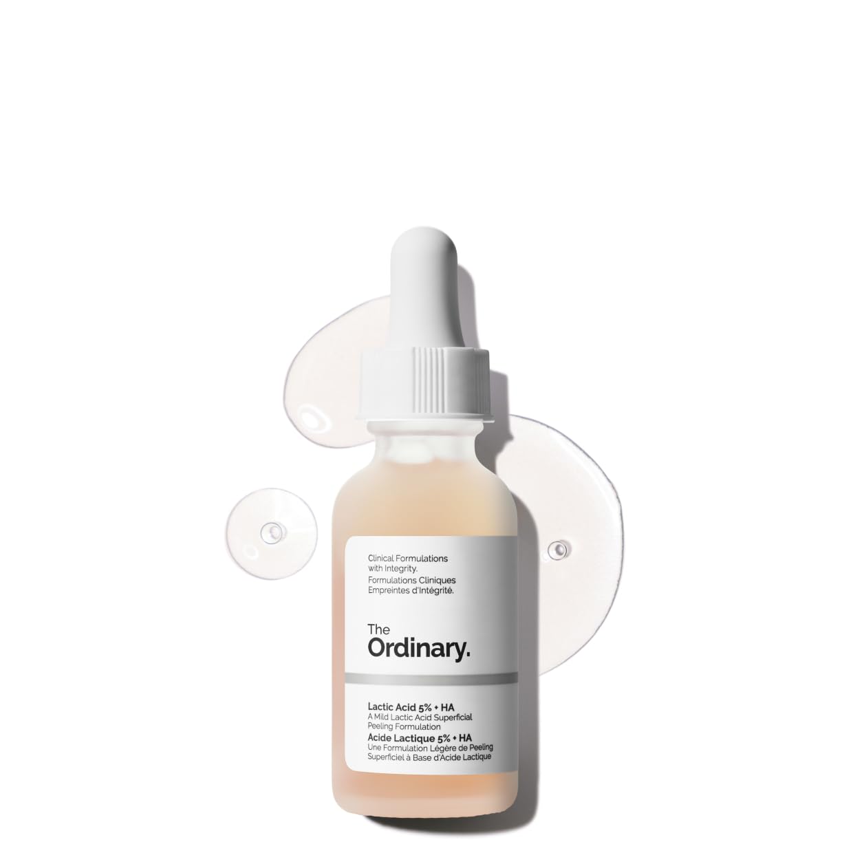 The Ordinary Lactic Acid 5% + Hyaluronic Acid 2%, Gentle Exfoliating Serum for Smoother Skin, 1 Fl Oz - PrimeBioHealth - canada supplements