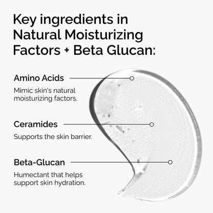 The Ordinary Natural Moisturizing Factors + Beta Glucan, Lightweight Gel Moisturizer for All-Day Hydration, 3.4 Fl Oz - PrimeBioHealth - canada supplements