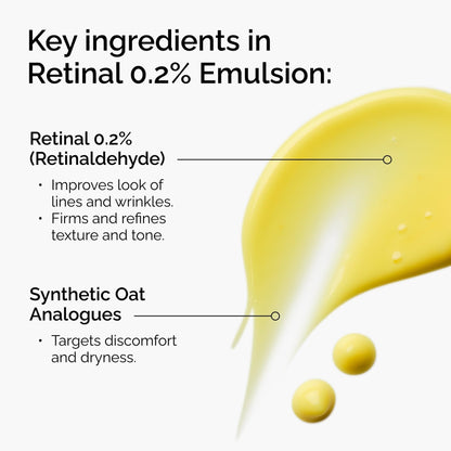 The Ordinary Retinal 0.2% Emulsion, High-Strength Retinoid Serum for Advanced Anti-Aging Support, 0.5 Fl Oz - PrimeBioHealth - canada supplements