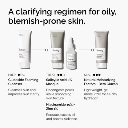 The Ordinary Salicylic Acid 2% Masque, Clarifying Charcoal & Clay Mask for Blemish-Prone Skin, 1.7 Fl Oz - PrimeBioHealth - canada supplements