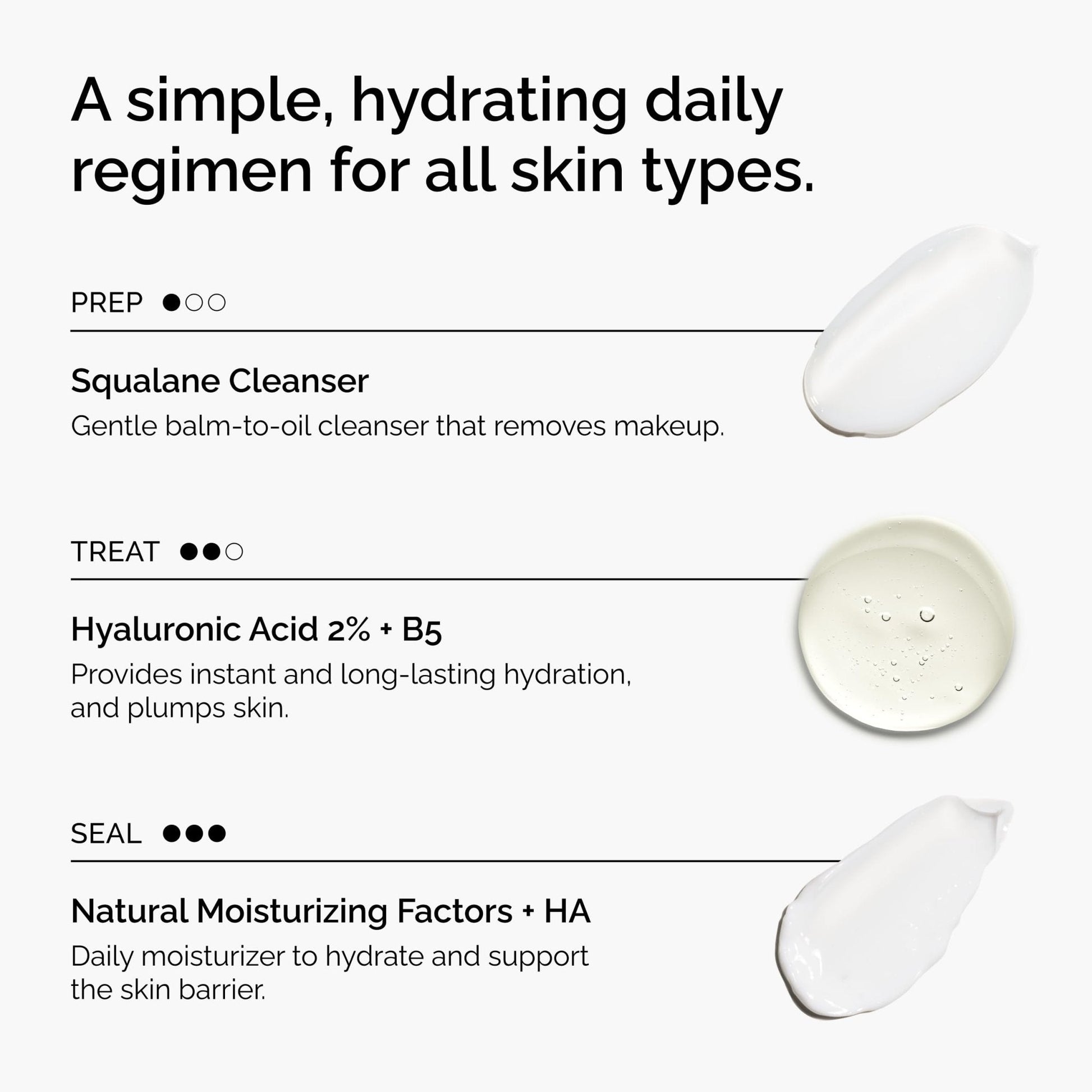 The Ordinary The Daily Set, Daily Skincare Routine with Squalane Cleanser, Hyaluronic Acid 2% + B5, and Natural Moisturizing Factors + HA | Skin Care Set - PrimeBioHealth - canada supplements