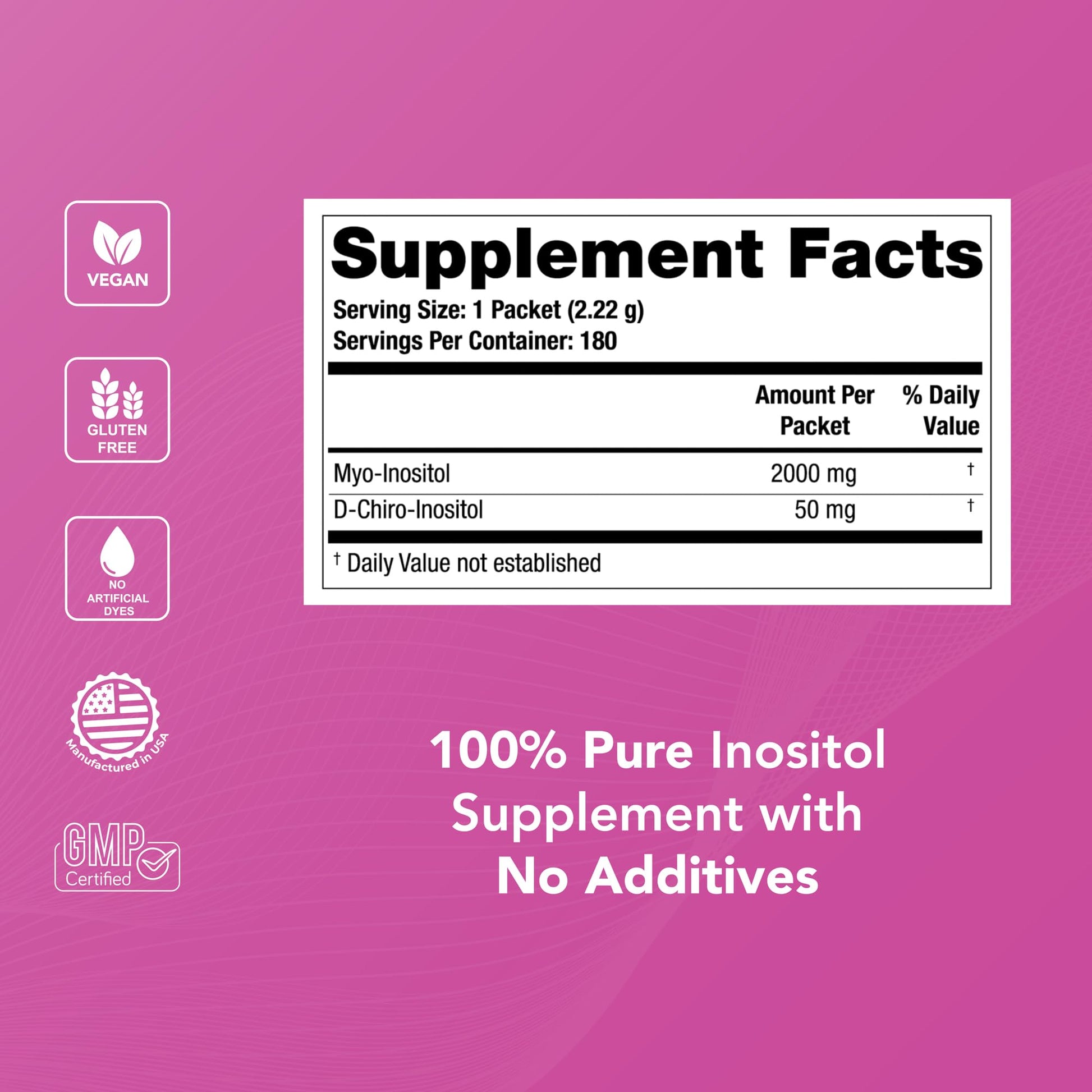 Theralogix Ovasitol Inositol Powder Packets - 90-Day Supply - Myo-Inositol & D-Chiro Inositol for Hormone Balance & Ovarian Function Support - PrimeBioHealth - canada supplements