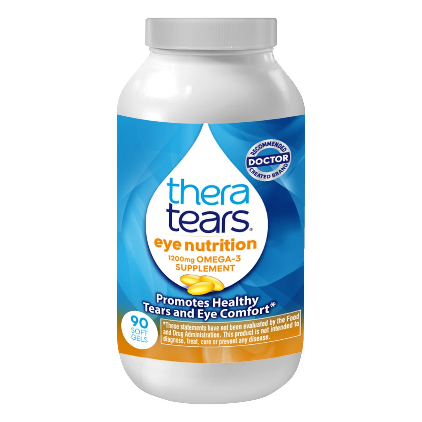 TheraTears Omega 3 Supplement, 1200mg, 90 ct (Pack of 1) - PrimeBioHealth - canada supplements