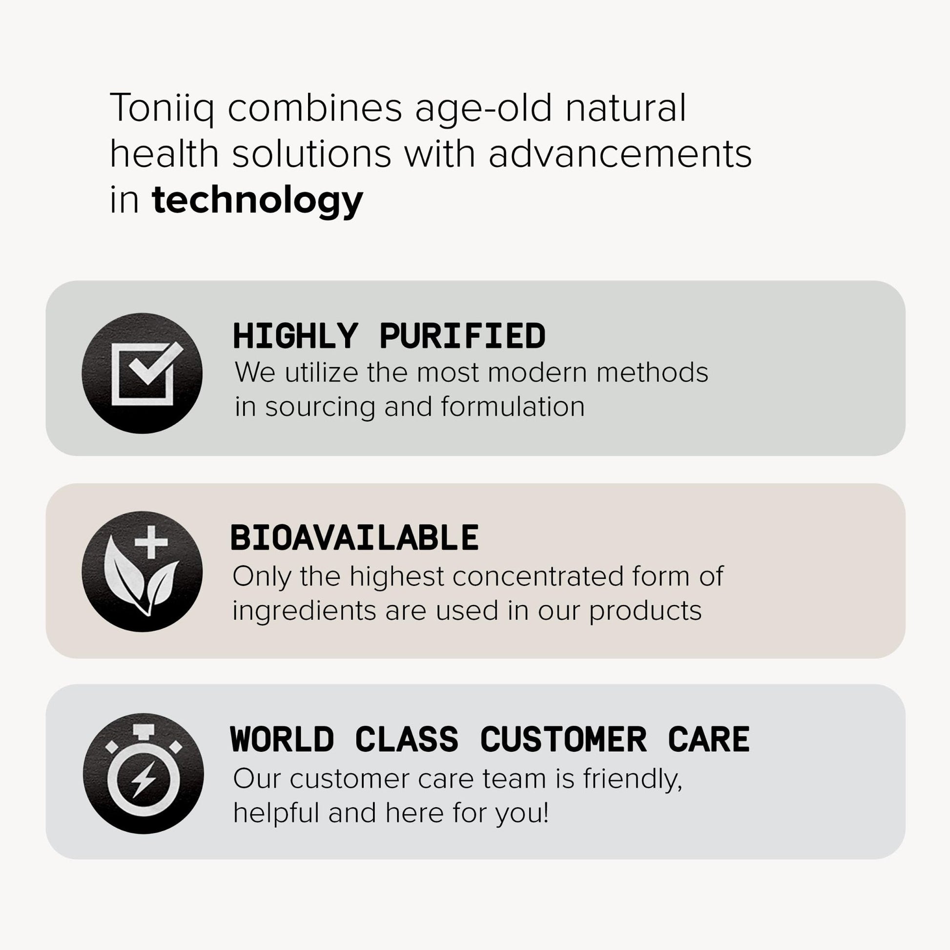 Toniiq Ultra High Strength Glutathione Capsules - 1000mg Concentrated Formula - 98%+ Highly Purified and Bioavailable - Non-GMO Fermentation - PrimeBioHealth - canada supplements