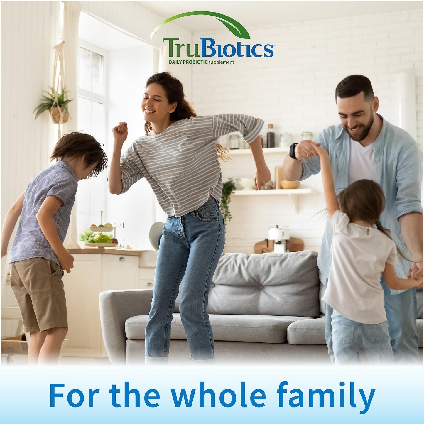 TruBiotics Probiotics for Digestive & Immune Health, Supports Regularity & Helps Relieve Abdominal Discomfort, Gas & Bloating, 2 Clinically Studied - PrimeBioHealth - canada supplements