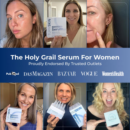 TURMSKIN® Hyaluronic Acid Serum Ampoules [ULTRA HYDRATING VIALS] - 3% Hyaluron Booster for Glass Skin & Anti Aging - 24 Hours Hydration - PrimeBioHealth - canada supplements
