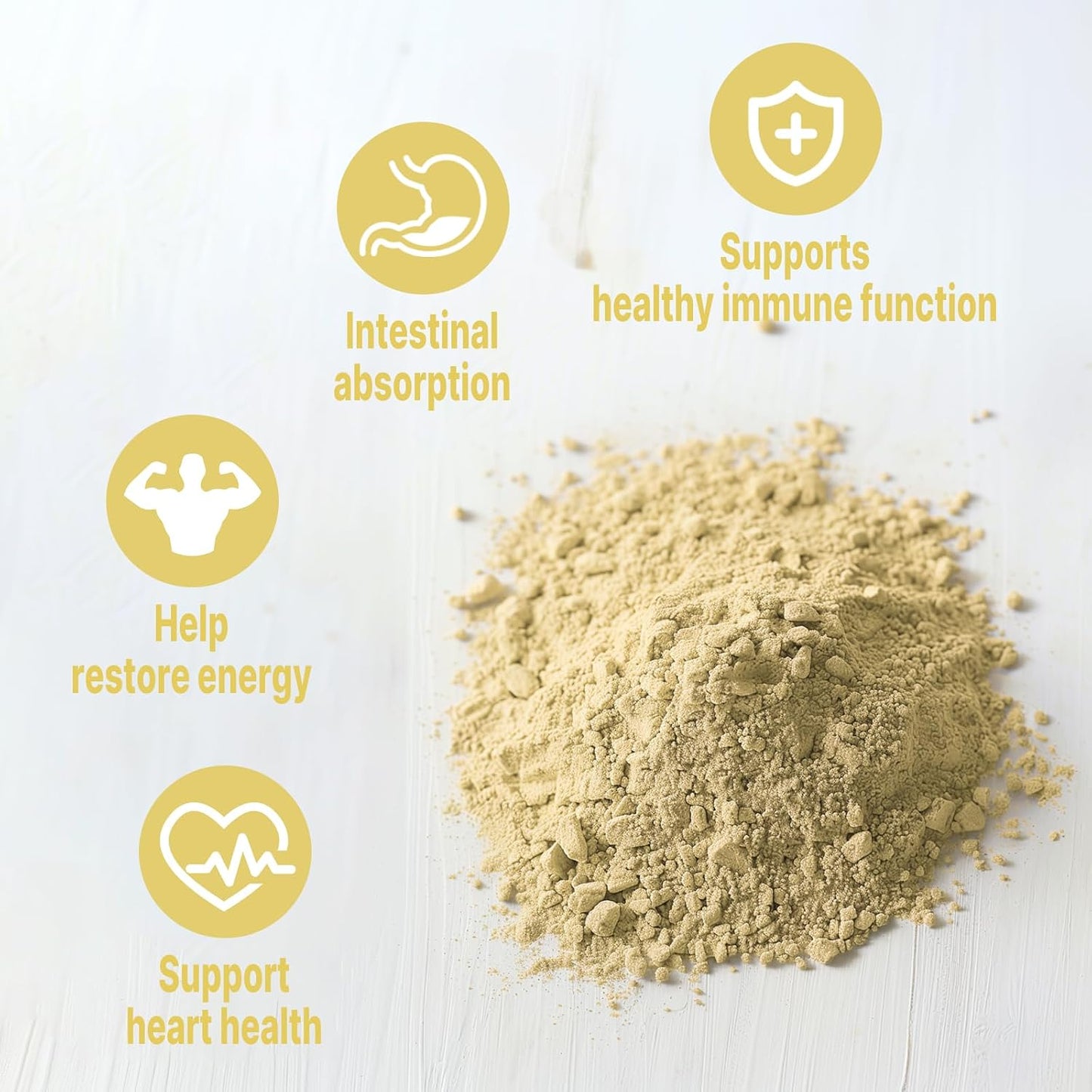 Unleash’d Organic Astragalus Root Powder 16 oz – Organic Adaptogen Herbal Powder, Non-GMO, Vegan, No Additives, Superfood for Smoothies, Tea & Daily Wellness - PrimeBioHealth - canada supplements