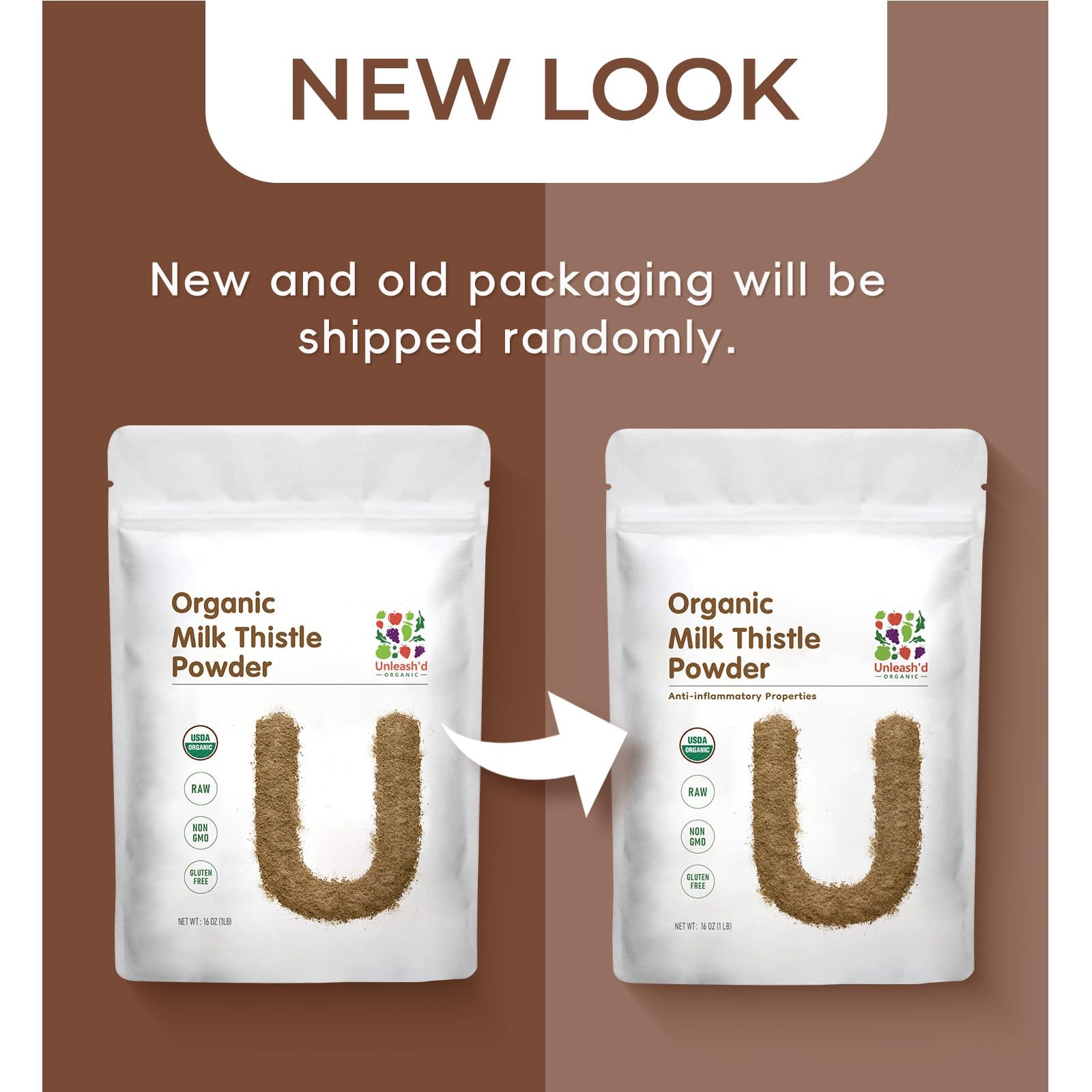 Unleash’d Organic Milk Thistle Powder 16oz – 100% Pure, Rich in Silymarin & Antioxidants, Supports Liver and Immune Health - PrimeBioHealth - canada supplements