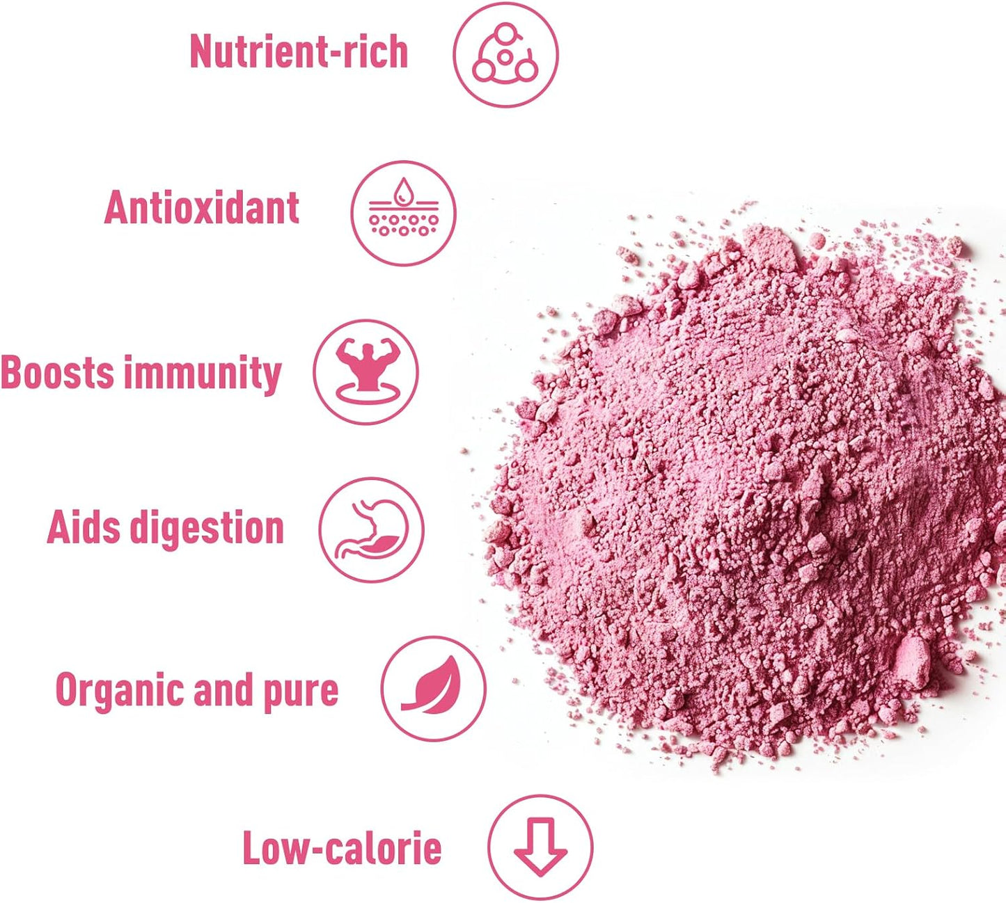 Unleash’d Organic Organic Raspberry Juice Powder 16oz – 100% Pure Superfood, Antioxidant-Rich & Nutrient-Dense - PrimeBioHealth - canada supplements