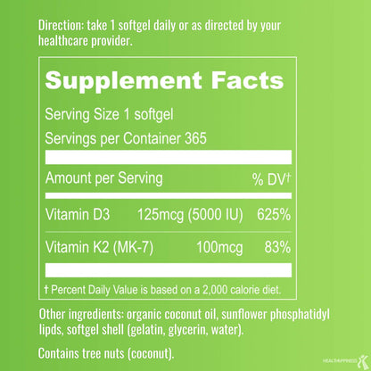 UpNourish Magnesium Citrate 1120mg and Liposomal Vitamin D3 5000IU K2 100mcg Bundle - PrimeBioHealth - canada supplements