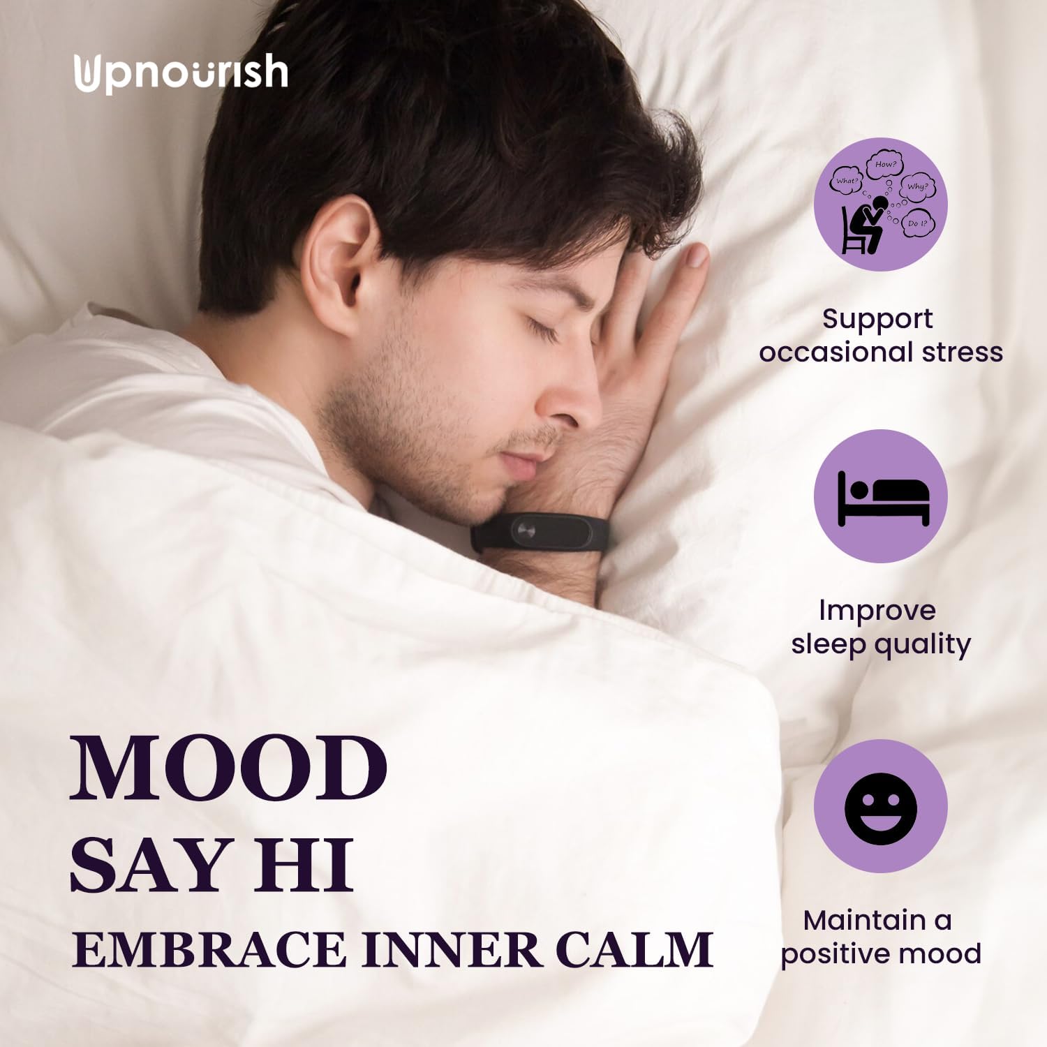 UpNourish Organic Ashwagandha Saffron Supplements with Probiotics - Stress Relief, Mood Enhancer, Calm Happy Pills Support Fatigue Focus Clarity with L-Theanine, Rhodiola, 30 Vegan Capsules - PrimeBioHealth - canada supplements