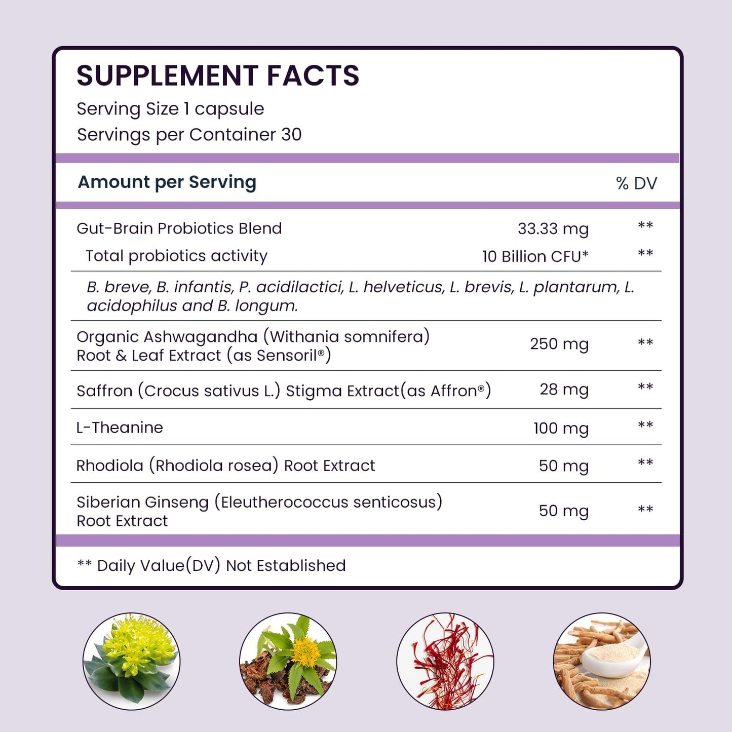 UpNourish Organic Ashwagandha Saffron Supplements with Probiotics - Stress Relief, Mood Enhancer, Calm Happy Pills Support Fatigue Focus Clarity with L-Theanine, Rhodiola, 30 Vegan Capsules - PrimeBioHealth - canada supplements