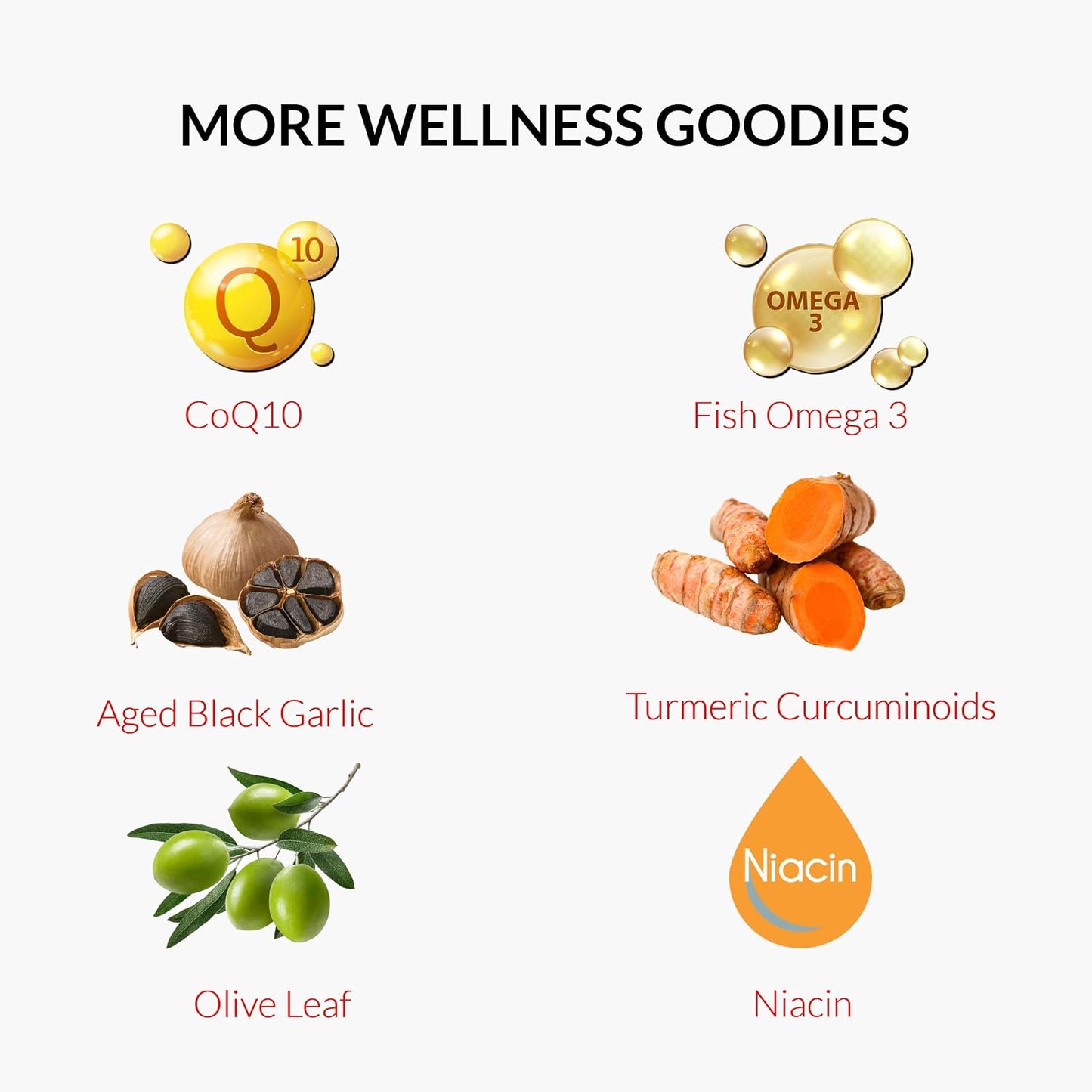 UpNourish Plant Sterols Citrus Bergamot Supplement with CoQ10, Omega 3, Olive Leaf, Turmeric Curcumin, Black Garlic and Niacin - 120 Softgels - PrimeBioHealth - canada supplements