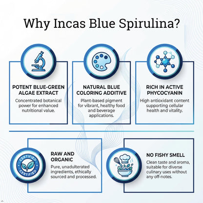 USDA Organic Blue Spirulina Powder (Phycocyanin Extract), No Fishy Smell, 100% Vegan Protein from Blue-Green Algae, 28 Servings - PrimeBioHealth - canada supplements