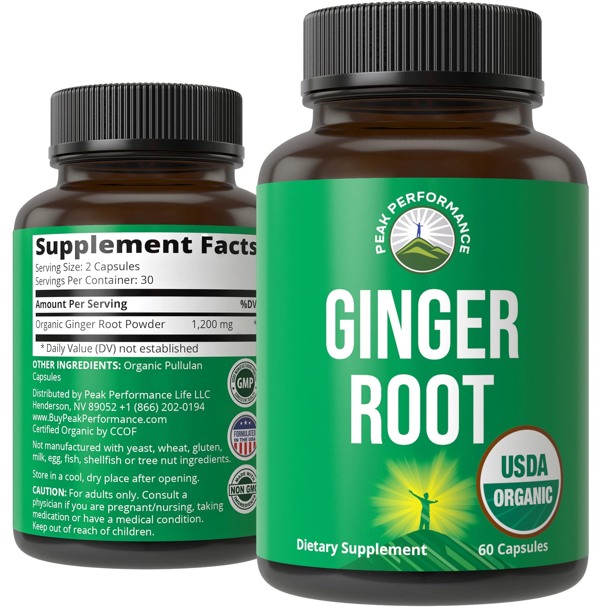 USDA Organic Ginger Root Extract Liquid Drops. Zero Sugar, Non Bitter Vegan Ginger Oil Supplement for Immune, Digestive + Gut Support. High Bioavailability, Gluten Free for Women and Men. Take Orally - PrimeBioHealth - canada supplements