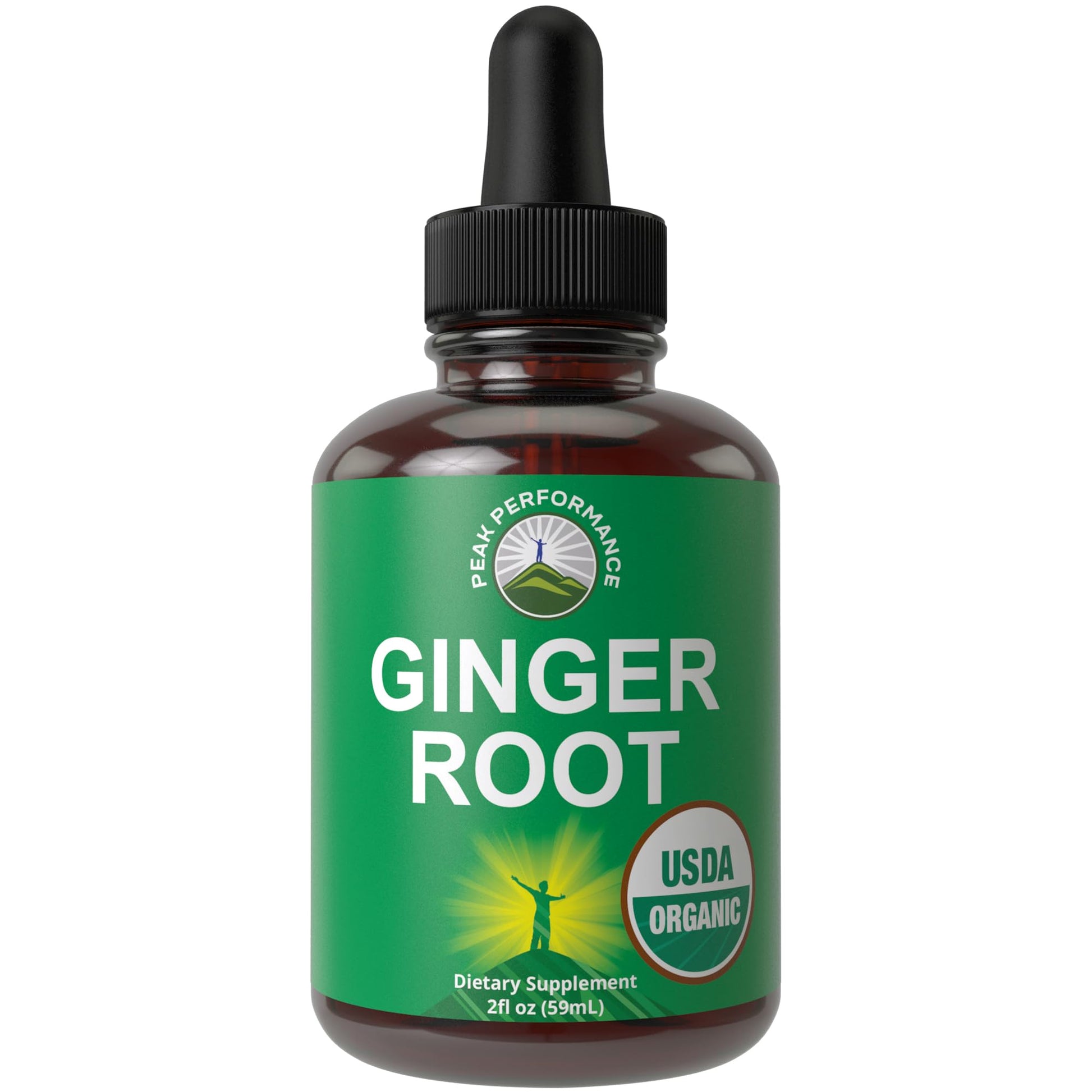 USDA Organic Ginger Root Extract Liquid Drops. Zero Sugar, Non Bitter Vegan Ginger Oil Supplement for Immune, Digestive + Gut Support. High Bioavailability, Gluten Free for Women and Men. Take Orally - PrimeBioHealth - canada supplements