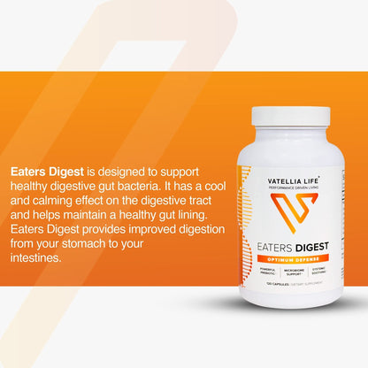 Vatellia Life New from Eaters Digest | Prebiotic | Probiotic | Digestive Support | Gut Soothing | Healthy Gut Lining | Max Nutrient Absorption - PrimeBioHealth - canada supplements